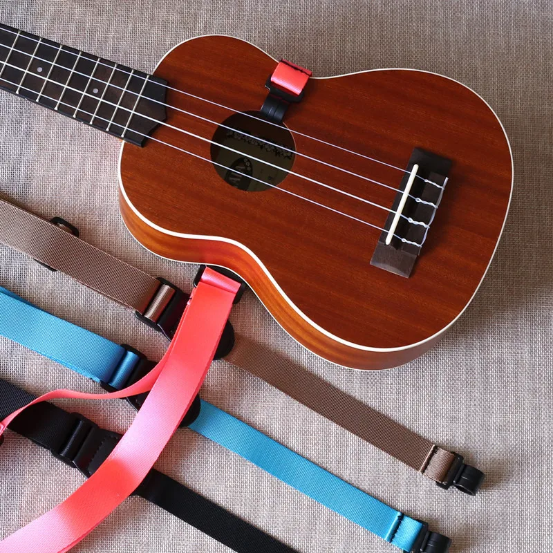 Новинка Гавайские гитары Маленький Гитарный ремень Кнопка шейный платок эффект цвет