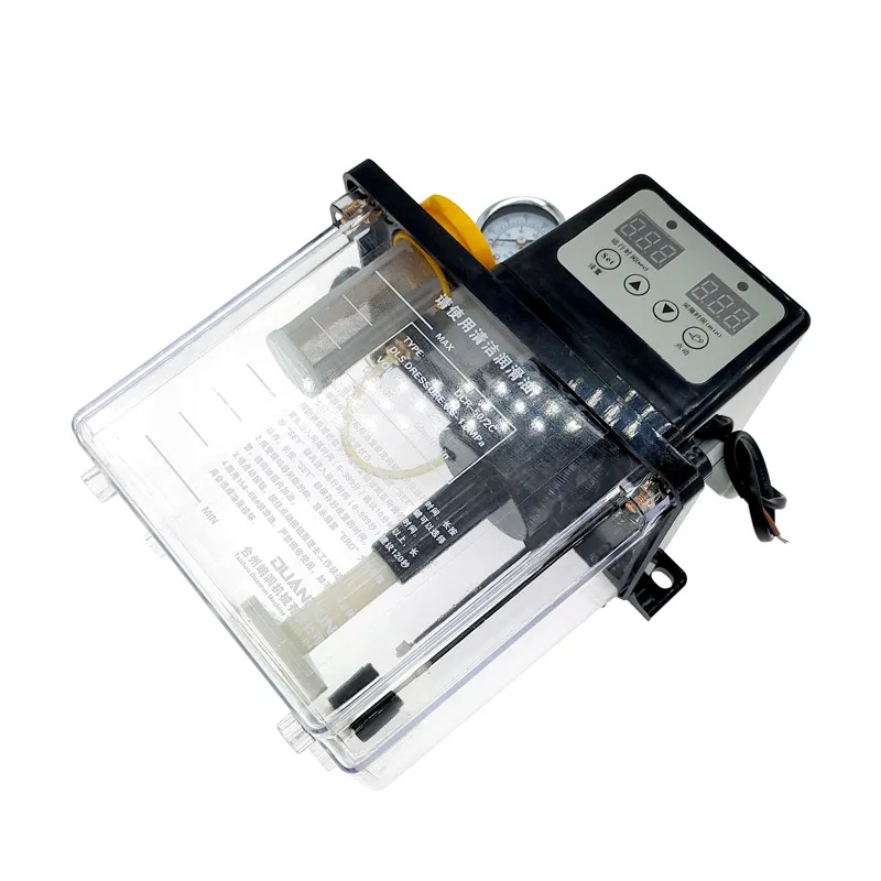 2L Lubricant Pump Automatic Lubricating Oil Pump Volt AC 220V CNC Electromagnetic Lubrication Lubricator liquid transfer pump