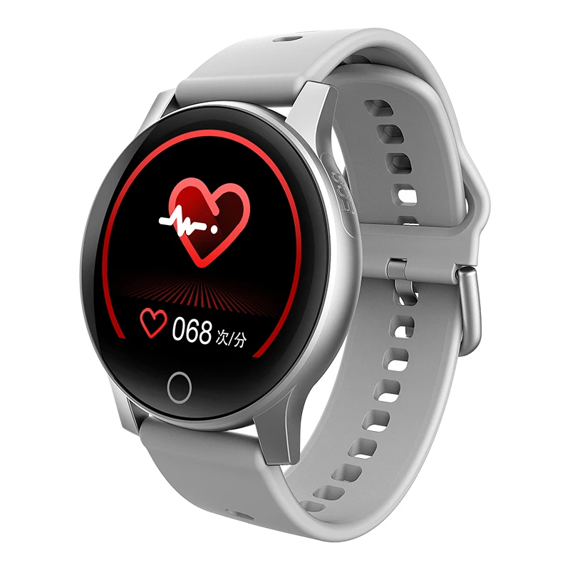 Новые смарт-часы для мужчин ЭКГ+ PPG Bluetooth 5,0 браслет сфигмометр трекер активности для Android huawei Honor телефон подарок умные часы - Цвет: Серебристый