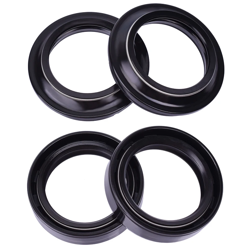 Compatible with Yamaha RX350 1984-1985 XS500 1976-1978 XS750 1977 4into1 Fork & Dust Seal Kit 