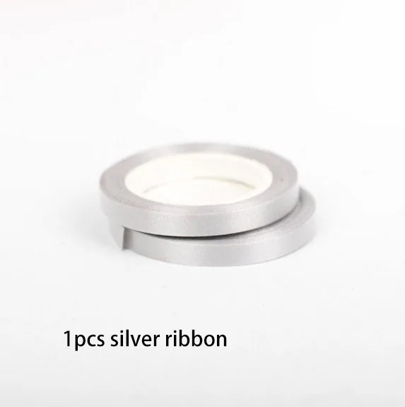 1pcs ribbon 1 комплект смешанных 18 дюймов зеленый красный звезда сердце фольги Воздушные шары Металл золото серебро латексный Гелиевый шар Рождественский Декор новогодние вечерние Suppl - Цвет: 1pcs ribbon