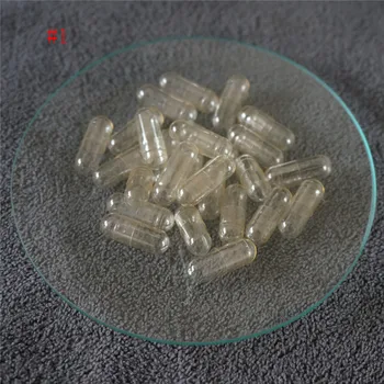 

1# 200pcs/lot 1 Siz Portable Empty Gelatin Capsules Size 1 DIY Refillable Hollow Gelatin Capsules ,Joined or Separated Capsules