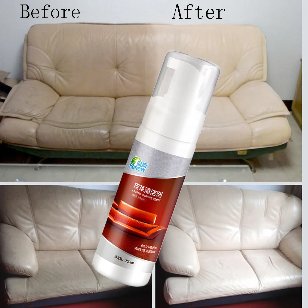 Multifunctional Leather Refurbishing Cleaner Cleaning Cream Foam Leather Refurbishing Cleaner Cleaning