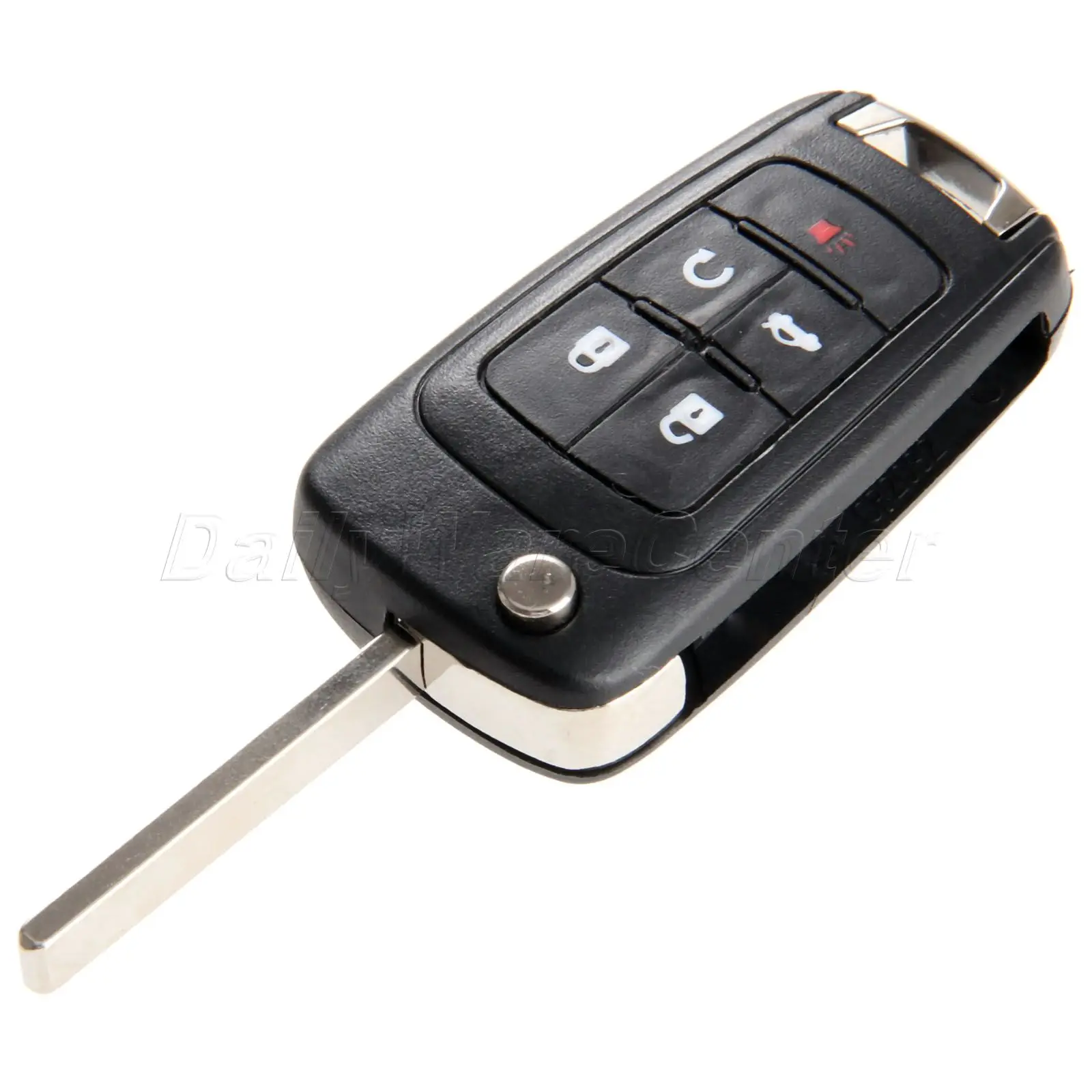 Mgoodoo Flip Folding Remote Key Shell Case 5 Buttons For Buick Lacrosse Regal Verano Car Alarm Replacement Keyless Fob Cover | Автомобили