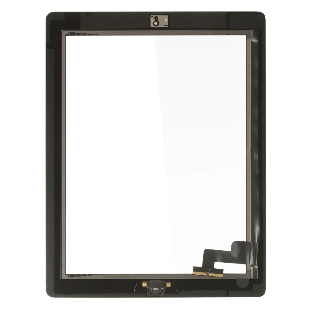 9," для ipad 2 3 4 сенсорный экран Переднее стекло Внешний объектив для ipad 3 A1416 Сенсорная панель дигитайзер сенсор для ipad 4 с кнопкой