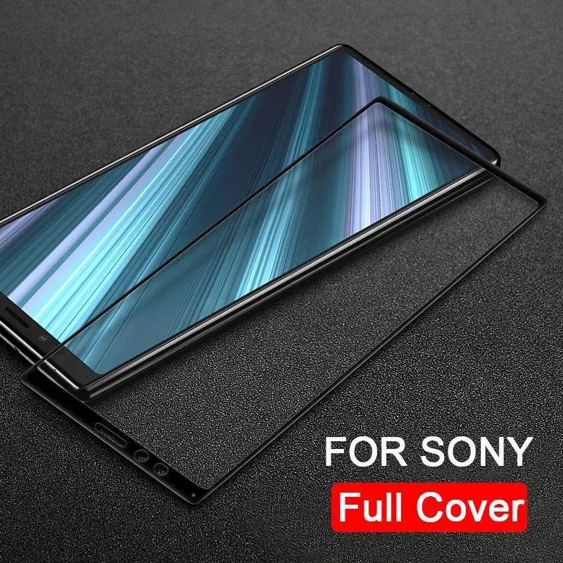 Переднее HD закаленное стекло для sony Xperia 1 5 10 Plus Xperia10 XZ2 XZ1 XZS L3 Xperia XA1 XA2 XA3 Защитная пленка для экрана