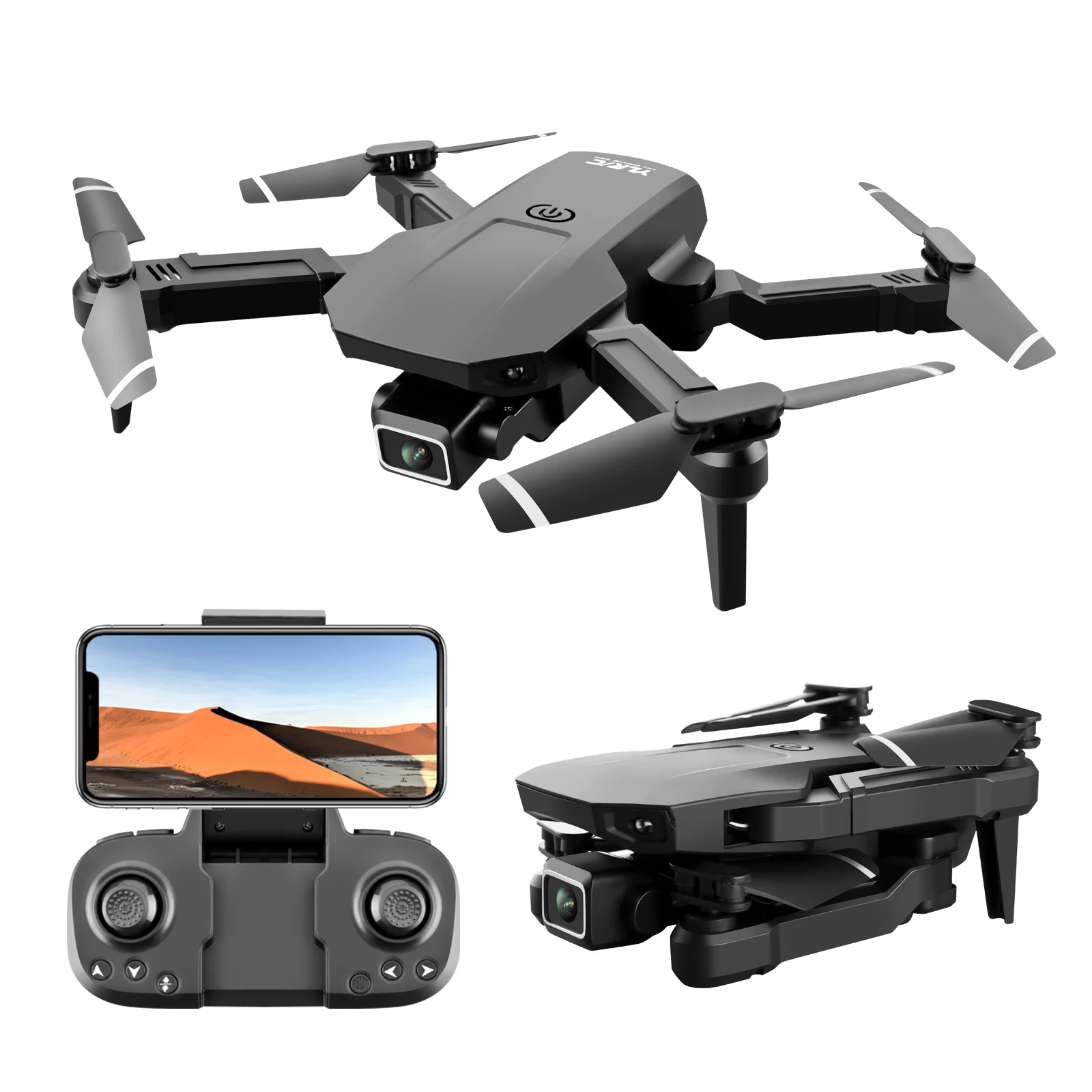 2021 New S68 Pro Mini Drone 4K HD Dual Camera Wide Angle WiFi FPV Drones Quadcopter Height Keep Dron Helicopter Toy VS E88 pro 1