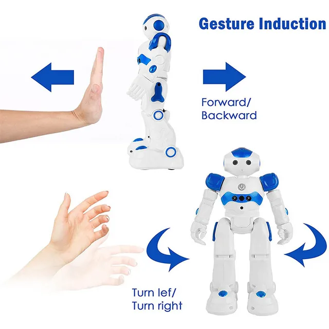 Educational Intelligent Smart Dance Robot Multi-function USB Charging Sing Remote Control RC Robots Dance Game Toy For Kids Gift 4