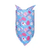 100PC/Lot Easter Dog Bandanas Scarf Colorful Eggs Cat Dog Bibs Triangular Bow Ties Pet Grooming Accessories 4