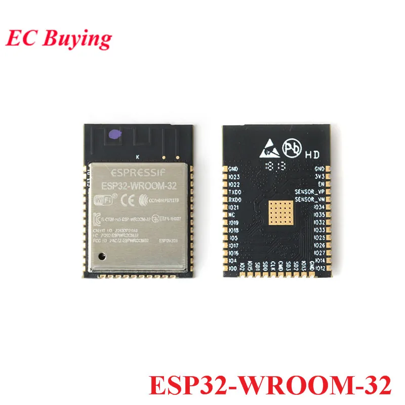 ESP32-WROOM-32 Изолятор балки встряхивая ESP32 модуль ESP32-WROOM ESP32-WROVER модуля серии ESP32-WROOM-32D-32U ESP32-WROVER-I-IB-B Беспроводной Wi-Fi модуля IPEX - Цвет: ESP32-WROOM-32