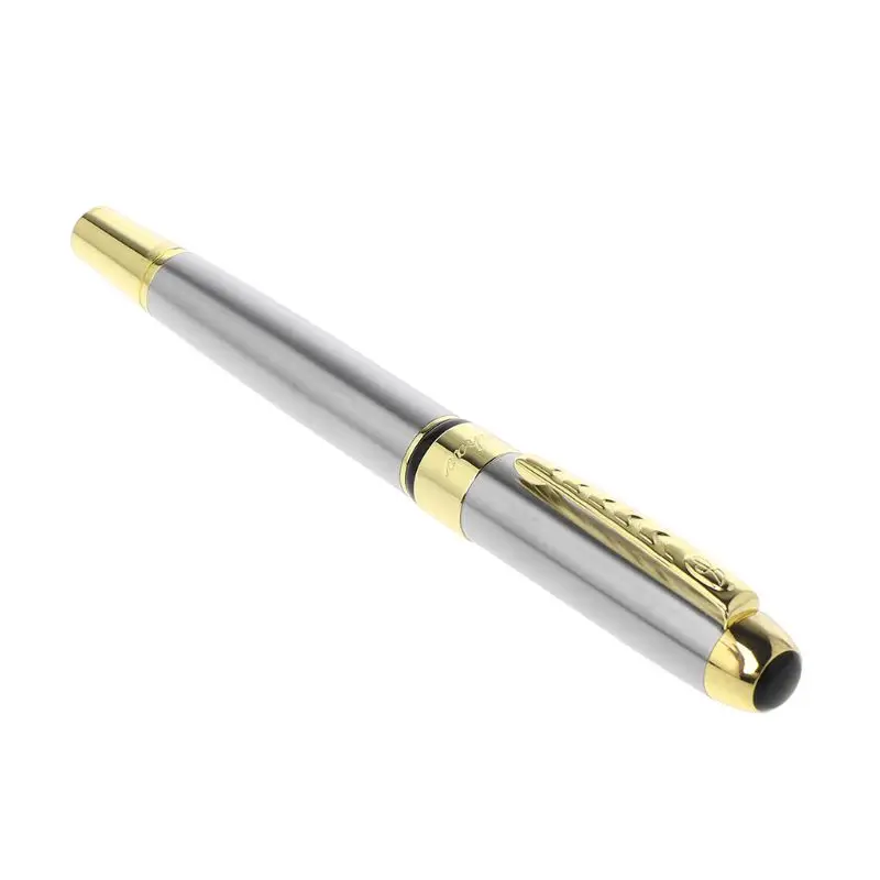 

High Quality Jinhao 250 Noble Golden And Silver M Nib Fountain Pen