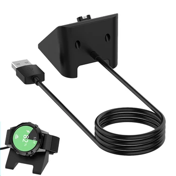 

Quick Charging Cable for Garmin Fenix 6 6S 6X 5 5s vivoactive 4 3 Smartwatch,USB Fast Charger Flexible ABS Data Sync Cable 5V