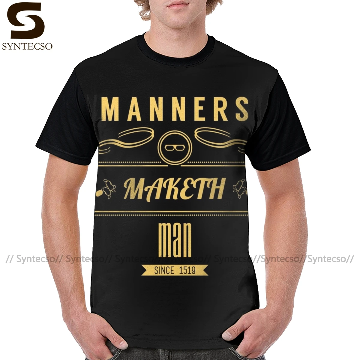 James Bond T Shirt Kingsman T-Shirt Male 5x Tee Graphic Polyester Short Sleeves Fun Tshirt | Мужская одежда