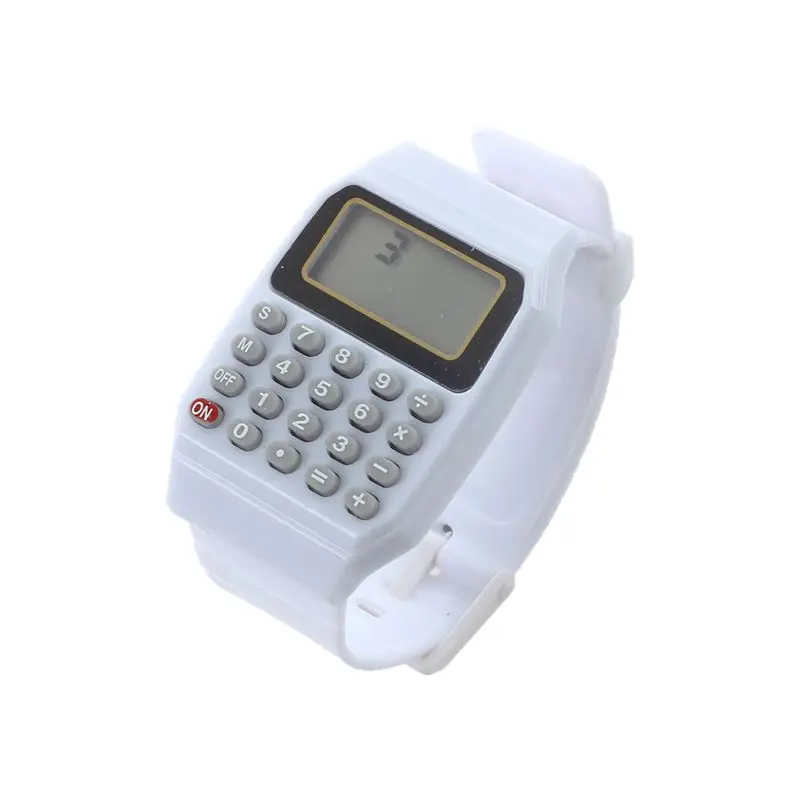 

Plastic bracelet fashion watch children’s multi-purpose electronic calculator wristwatche