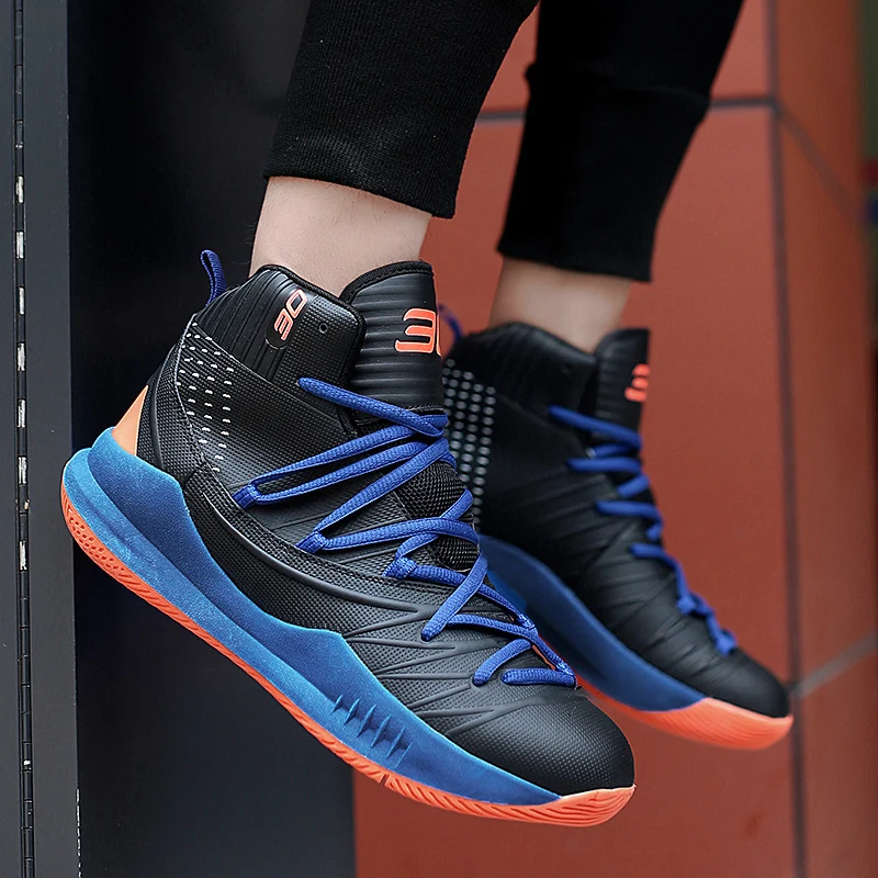 

High-top Jordan shoes men Basketball Shoes Men Outdoor Big Size Sneakers Men Wear Resistant Shoes Breathable Sport Shoes Light