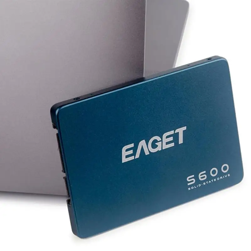 EAGET S600 128/256GB 2,5 дюймов SATA 3,0 SSD жесткий диск Внутренний твердотельный диск для настольного компьютера, ноутбука, компьютера