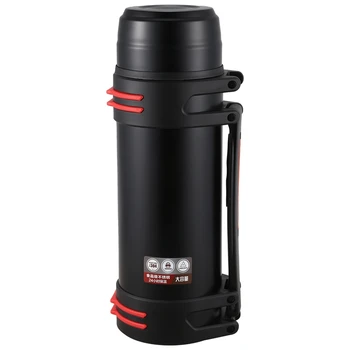 

2L Large Capacity Stainless Steel Vacuum Flask Outdoor Car Hot Water Cup Portable Insulation Vacuum Cup