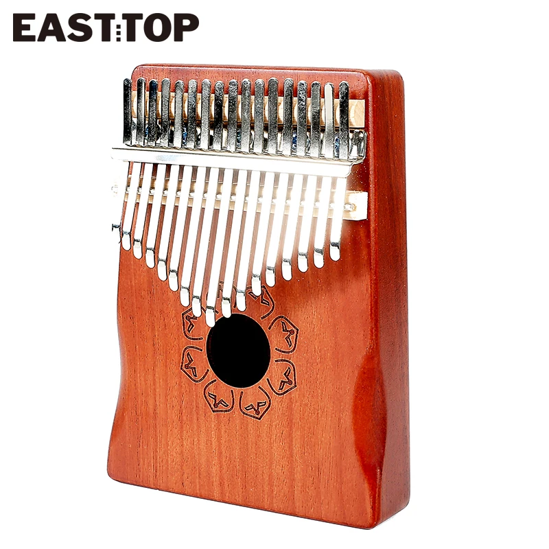 EASTTOP EK17-C 17 клавиш kalimba большой палец пианино красное дерево музыкальный