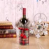 New Year 2022 Santa Claus Wine Bottle Dust Cover Xmas Navidad Noel Christmas Decorations for Home Natal 2022 Dinner Table Decor ► Photo 3/6