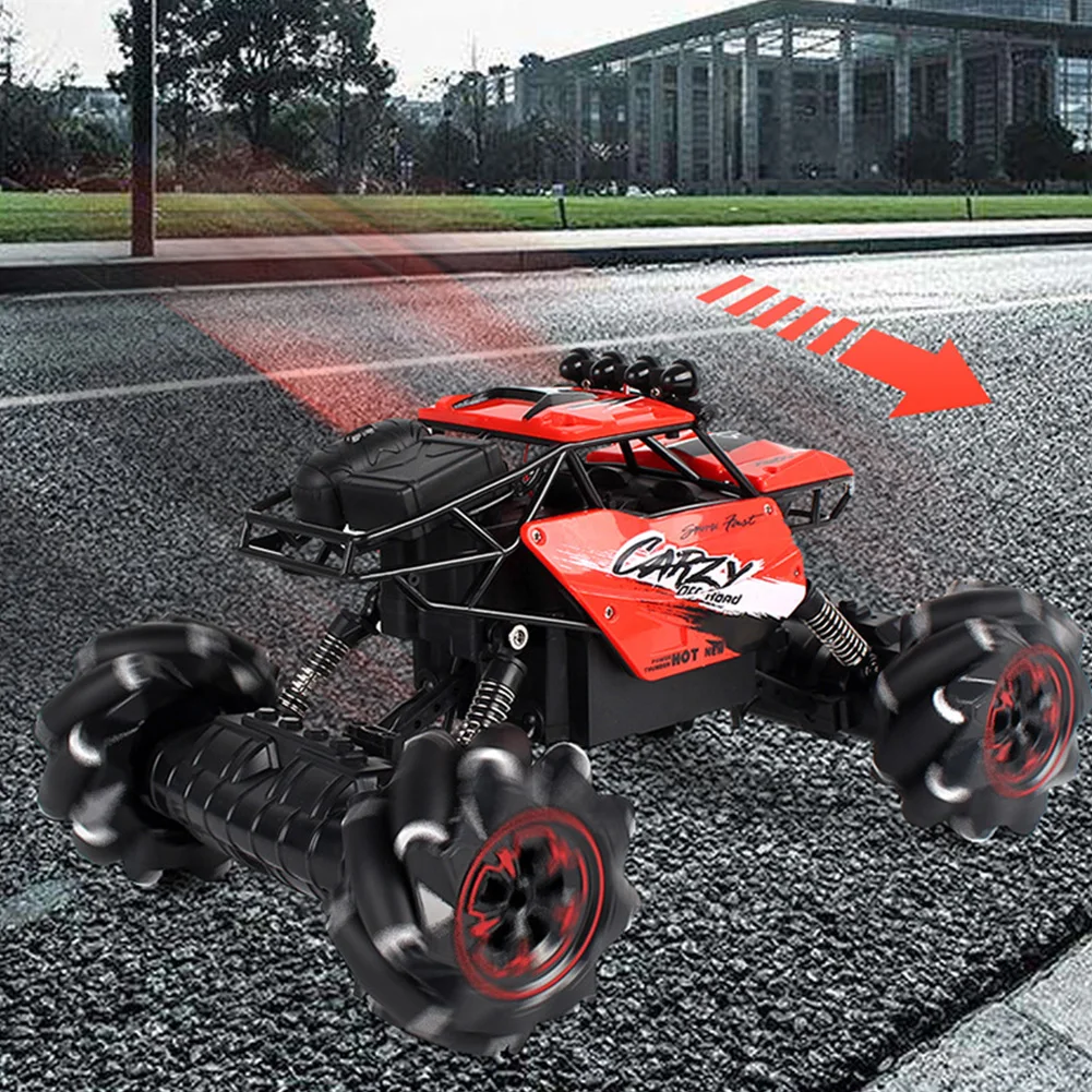 

1:16 LED Lighting 360 Degree Drift RC Car Remote Control Racing Climbing Music Dancing Kids Toy Battery Powered Stunt Mini