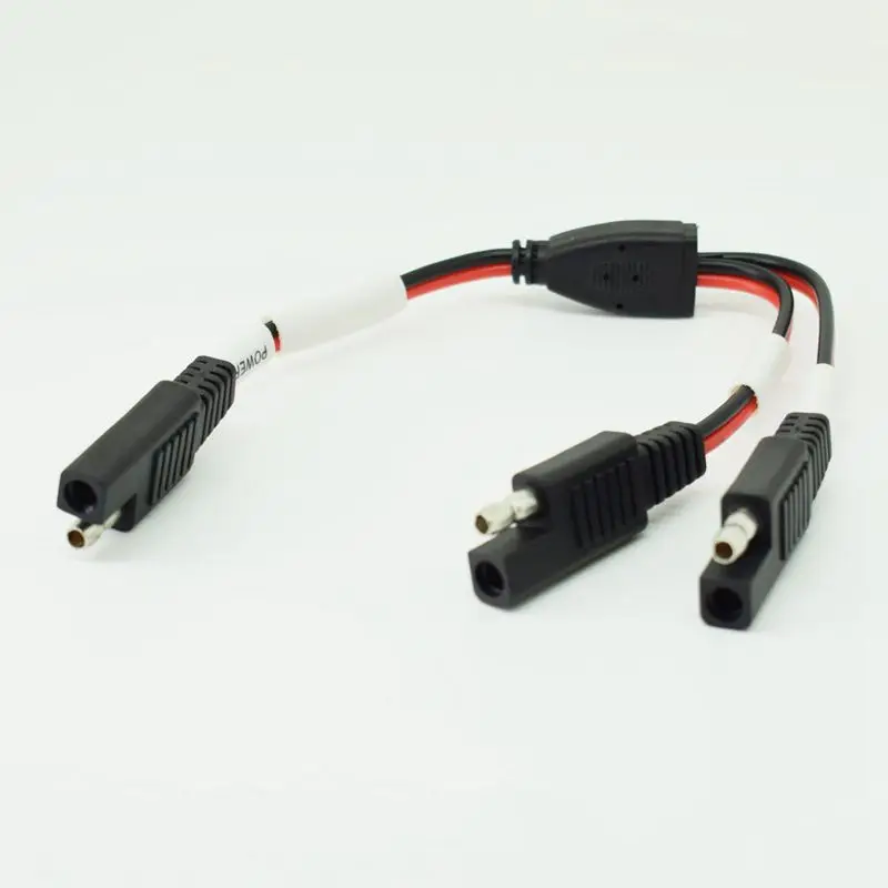 BMBY-5 шт. 1 до 2 SAE Мощность автомобильный удлинитель 18AWG 300 мм