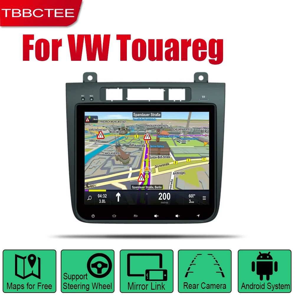 TBBCTEE Авто плеер gps навигация для Volkswagen Touareg 2010~ автомобильное мультимедиа андроид экран системы радио стерео