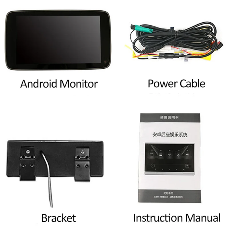 2 шт. 11 дюймов Android 8,1 супер тонкий автомобильный монитор для подголовника MP4 MP5 мультимедийный видео плеер для BMW заднего сиденья развлекательная система