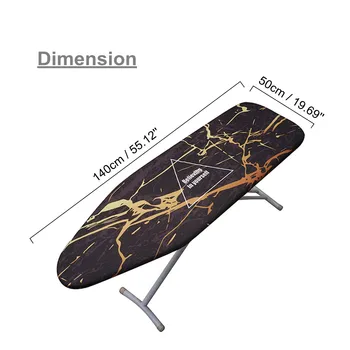 

New Fabric Marbling Ironing Board Cover Protective Press Iron Folding Non-slip For Ironing Cloth Guard Protect Garment 4 Colors