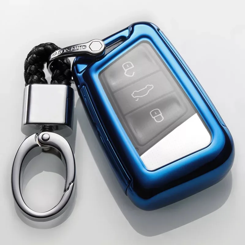 

TPU Car Key Protection Remote Key Cover Case For Skoda Superb A7 For Volkwagen Passat B8 VW Golf Gte Car Styling Covers