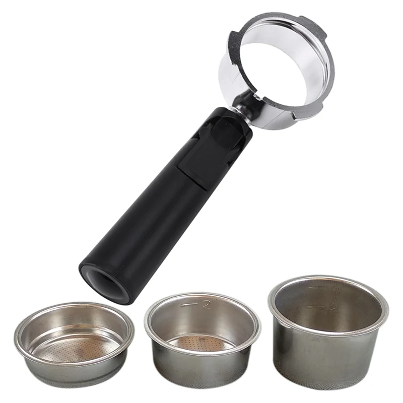 51Mm Bottomless Filter Coffee Machine Accessories Domestic Bracket Handle Hollow |