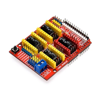 

3D printer accessories cnc shield v3 engraving machine DIY CNC extension A4988 driver board color seat