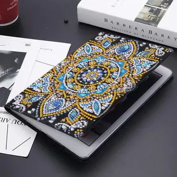 

VKTECH Tablet Case DIY Special Shaped Diamond Painting Tablet Case for iPad Mini 1/2/3/4 High quality PU leather Protective Case