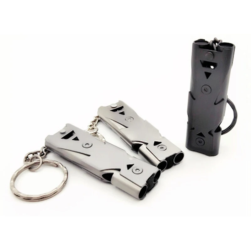 D12 1X Outside Camping Survival Rescue Metal Safe Emergency Whistle Referee M 