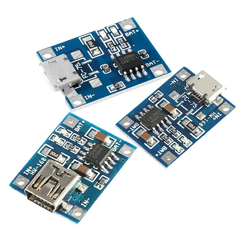Micro Mini USB 5V 1A TP4056 модуль зарядного устройства литиевой батареи зарядная плата с