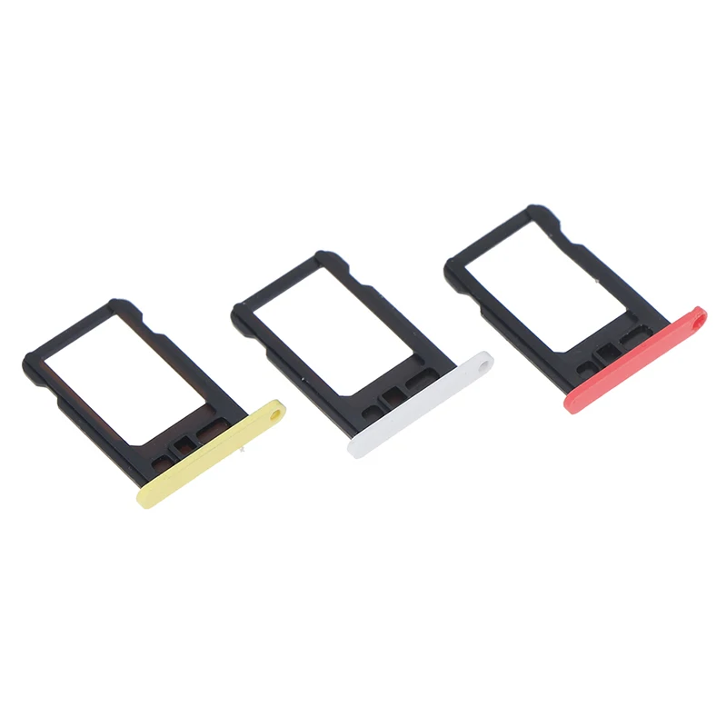 sim держатель для карт лоток Слот адаптер для телефона 5C запасные части горячая распродажа