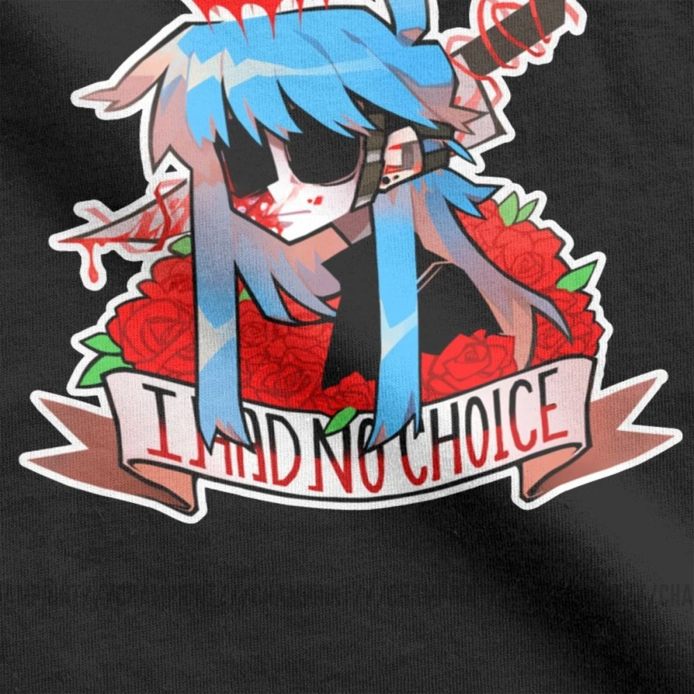 Винтажная футболка с надписью «I Had No Choice Sally Face», мужские хлопковые футболки, футболка с коротким рукавом с изображением маски Сэла Фишера, игры Ларри Джонсона, летние футболки