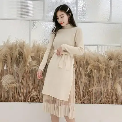 AutumnLong Sleeve 2019 Robe Sukienki Dresses Velvet Women Clothing Plus Size Middle Age Dress Mid-Calf Chinese DC553 | Женская одежда