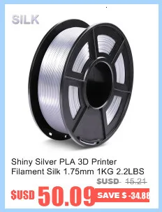 AW PLA 1.75mm 1kg Tolerance +/-0.02mm Filament Environmentally Friendly Non-toxic 100% No Bubble for FDM 3D Printer Materials