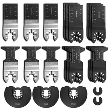 

23pcs Multi-Function Oscillating Saw Blades Bi-metal Precision HCS Universal Metal Cutting Oscillating Multi Tool Saw Blade