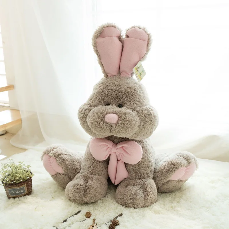 

America Oversized Large Rabbit Doll Long Ear Rabbit Plush Rag Baby for a Girlfriend Birthday Lovers' Day Valentine's Day