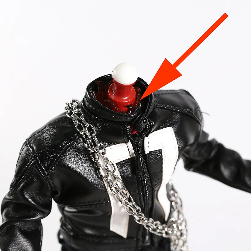 Горячие игрушки TMS 005 агенты Marvel s.h.i.e.l. D. Щит Ghost Rider ПВХ фигурка Коллекционная модель игрушки с светодиодный свет