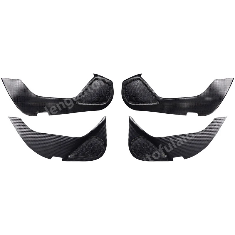 4pcs New Carbon fiber leather Door Anti Kick Pad Protective Trim cover For Mazda 6 Atenza- Car Accessories