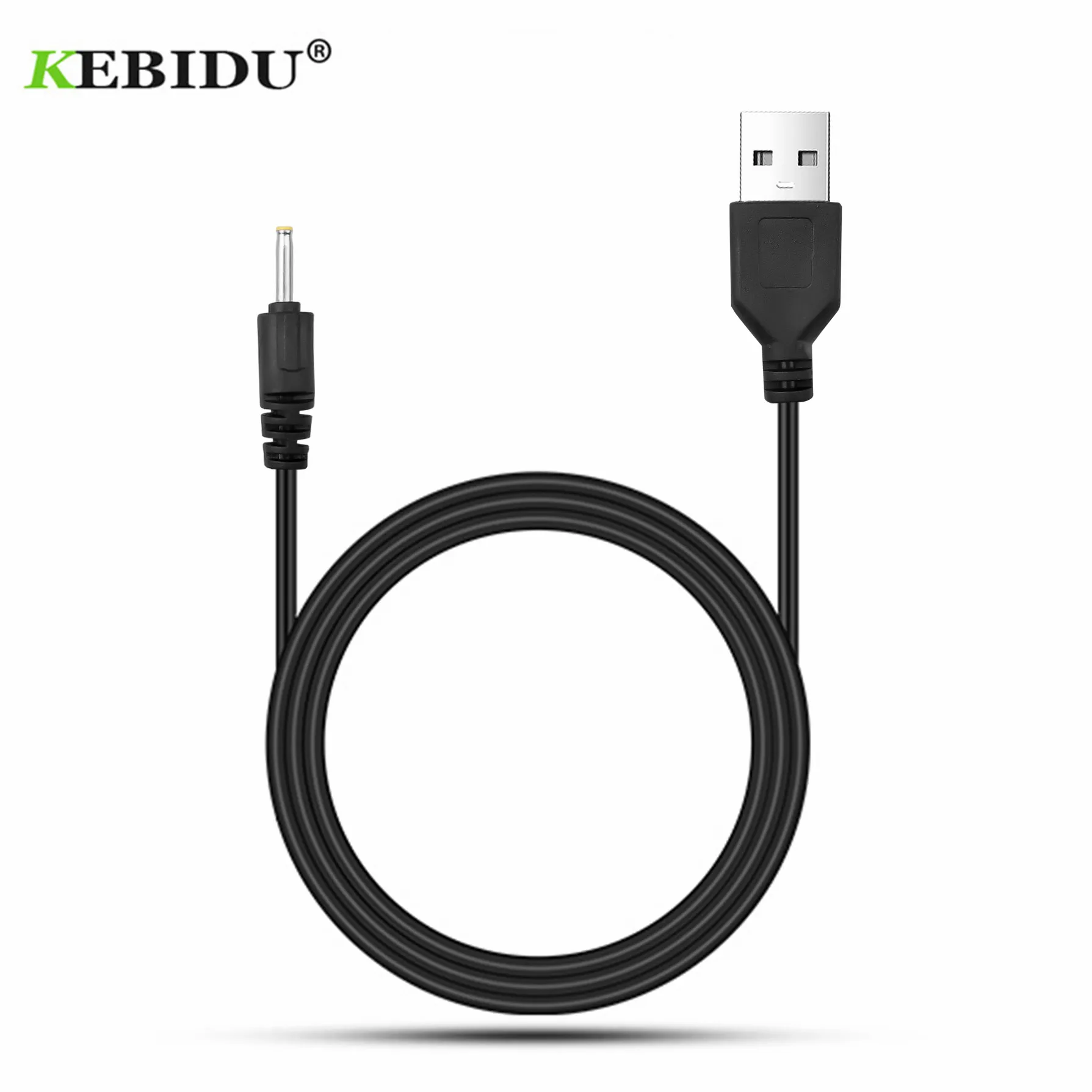 KEBID 5V 2A AC 2,5 мм USB кабель для зарядного устройства, маленький штыревой USB шнур для зарядного устройства, usb-кабель 0,5 м DC2.0 для планшета/динамика/Bluetooth