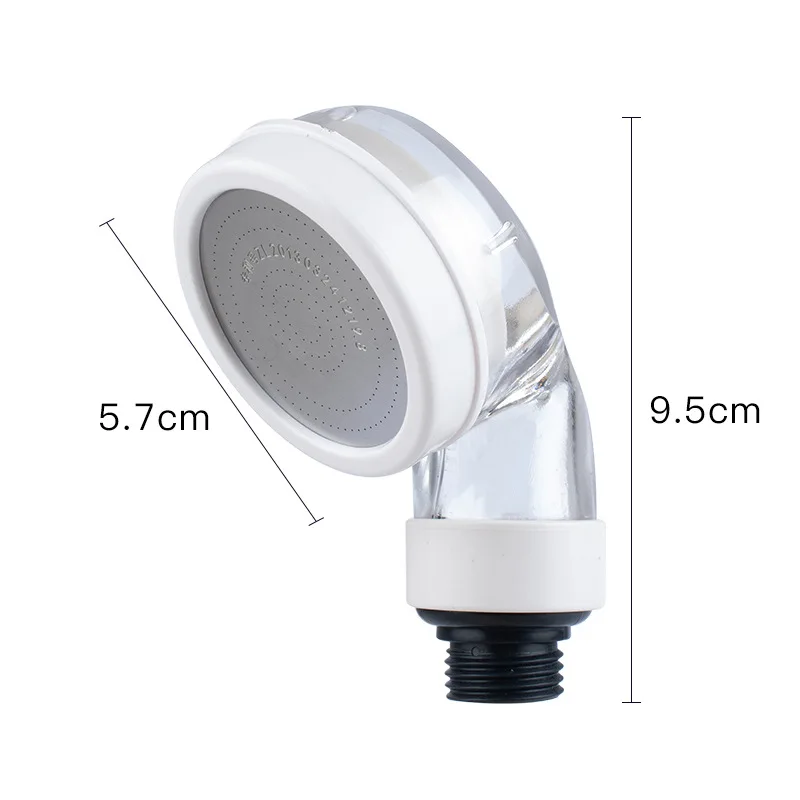 Handheld Water Saving Shower Head Bath Shower Nozzle Sprinkler Sprayer Filter Transparent Hand Shower Head Filter Showerhead