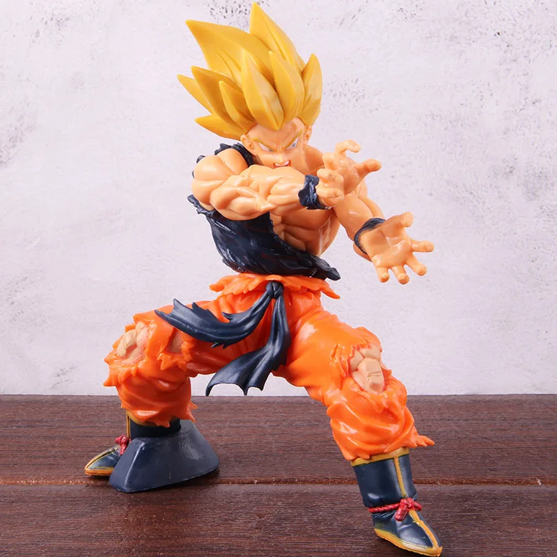 Dragon Ball Z Super Saiyan Super Masterlise God Blue Son Goku ПВХ Фигурка «Гоку в действии» Коллекционная модель игрушки