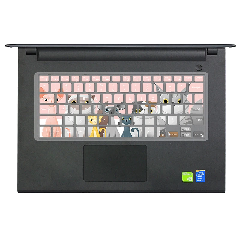 Клавиатура ноутбука кожного покрова для Dell Inspiron 13 5000 7000 серии 5368 i5378 7370 7373 7368 7378 Inspiron 15 5568 5578 7568 7570