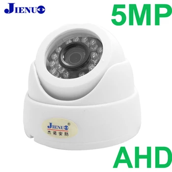 JIENUO-5MP AHD 카메라, 1080P 720P 4MP HD CCTV 보안 감시 고화질 적외선 야간 투시경 지원 TV 연결