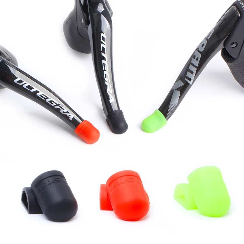Bicycle shift handle cover 1pair RISK road bike silicone shifting lever protection sleeve