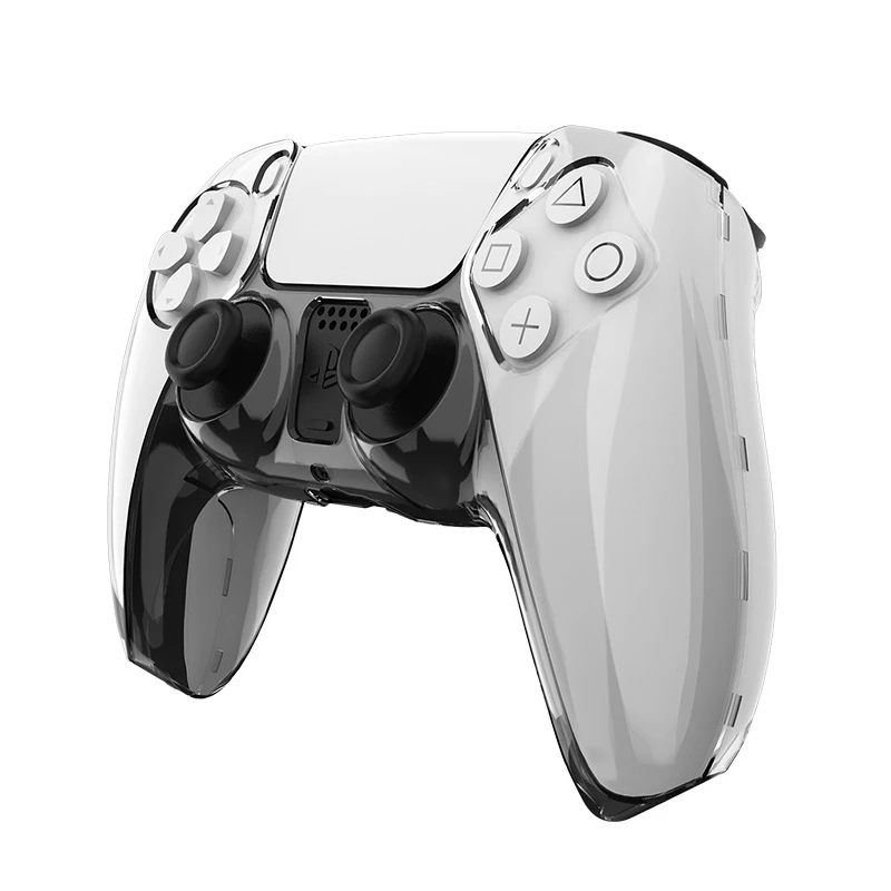 

Transparent PC Protective Case Cover for Sony PS5 Controller Gamepad Ultra Thin Crystal Protector for Playstation 5 Controller