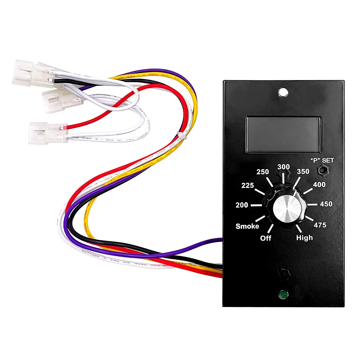 

Thermostat Kit Digital Control Board Replacement Parts Compatible with 110V Pit Boss Wood Pellet Grill DIY Smoker Controller